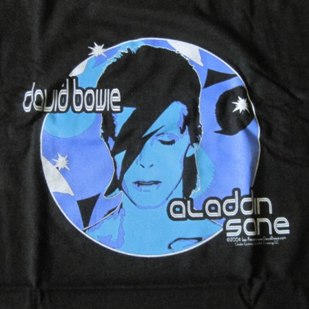 David Bowie Aladdin Sane New T-shirt XL